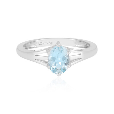 Aquamarin-Silberring
