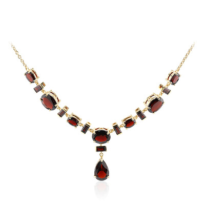 Granat-Silbercollier