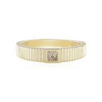 I2 Champagner-Diamant-Goldring (de Melo)