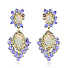 Welo-Opal-Silberohrringe (Dallas Prince Designs)