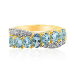 Santa Maria-Aquamarin-Goldring