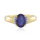 Blauer Madagaskar-Saphir-Silberring