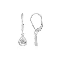 I3 (J) Diamant-Silberohrringe