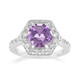 Amethyst-Silberring