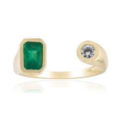 Sambia-Smaragd-Goldring