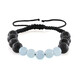 Schwarze Lava-Armband