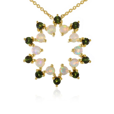 Welo-Opal-Silbercollier