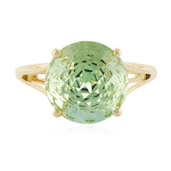 Grüner Amethyst-Goldring (PHANTASIA)