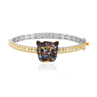 Edelstein-Silberarmreif (Gems en Vogue)