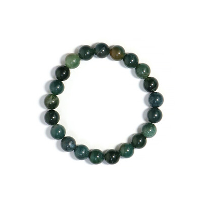 Moosachat-Armband