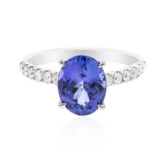 AAA-Tansanit-Goldring (CIRARI)