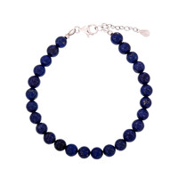 Lapislazuli-Silberarmband