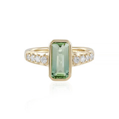 Brasilianischer Turmalin-Goldring (AMAYANI)