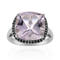 Lavendel-Amethyst-Silberring