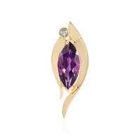 Sibirischer Amethyst-Goldanhänger (de Melo)