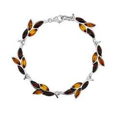 Baltischer Bernstein-Silberarmband