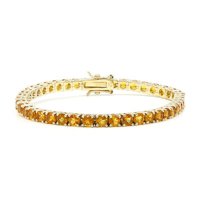Madeira-Citrin-Silberarmband