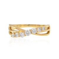 Lupenreiner (F) Brillant-Goldring (LUCENT DIAMONDS)