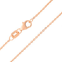 Roségold-Ankerkette - 50 cm - 1,15 g