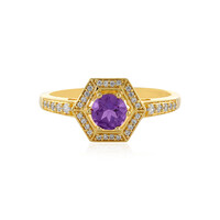 Uruguay-Amethyst-Silberring