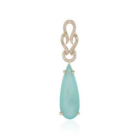Paraiba-Opal-Goldanhänger (AMAYANI)