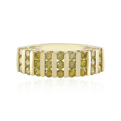 Gelber I2 Diamant-Goldring (de Melo)