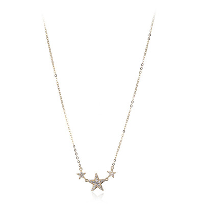 Zirkon-Silbercollier