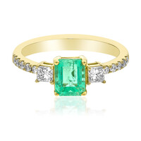 AAA-Sambia-Smaragd-Goldring (CIRARI)