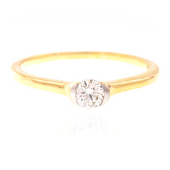 Lupenreiner (D) Brillant-Goldring (LUCENT DIAMONDS)