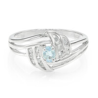 Brasilianischer Paraiba-Turmalin-Silberring