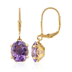 Amethyst-Silberohrringe