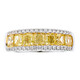 Gelber SI2 Brillant-Goldring (CIRARI)