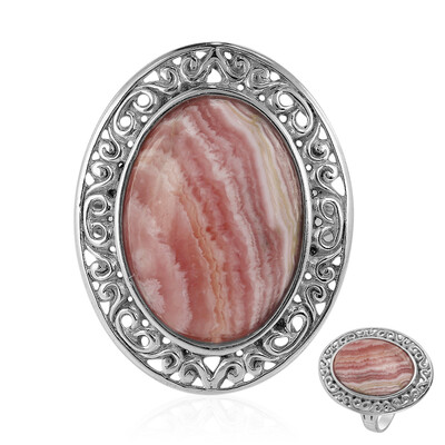 Rhodochrosit-Silberring (Art of Nature)