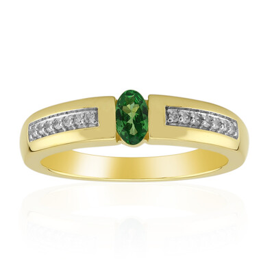 AAA-Kenianischer Tsavorit-Goldring
