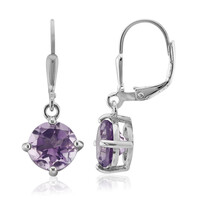 Amethyst-Silberohrringe