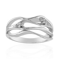 SI1 (G) Brillant-Silberring
