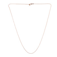 Silber-Ankerkette - 2,15 g - 61 cm - rosévergoldet