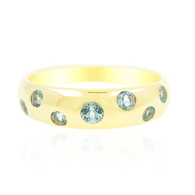 Nigerianischer Paraiba-Turmalin-Goldring
