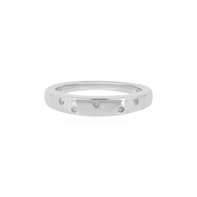 I2 (I) Diamant-Silberring