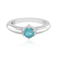 Blauer Apatit-Silberring
