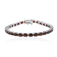 Granat-Silberarmband