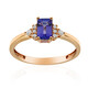 AAA-Tansanit-Goldring
