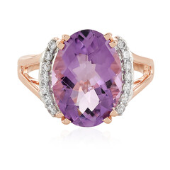 Lavendel-Amethyst-Silberring