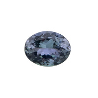 Nicht erhitzter Tansanit 1,86 ct