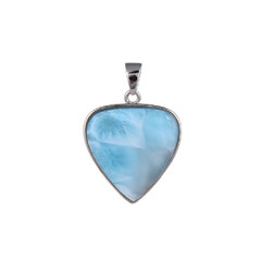 Larimar-Silberanhänger