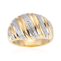I3 (I) Diamant-Messingring (Juwelo Style)
