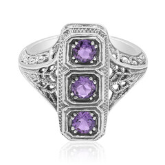Amethyst-Silberring