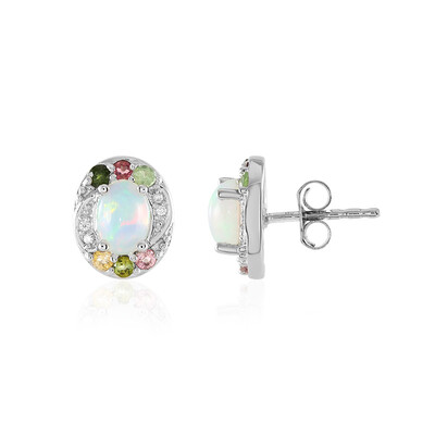Welo-Opal-Silberohrringe