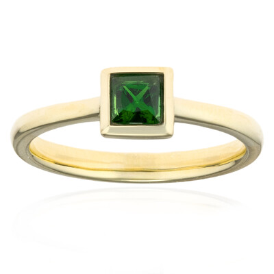 Tansania-Tsavorit-Goldring (CUSTODANA)