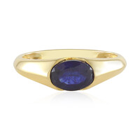 Blauer Madagaskar-Saphir-Silberring